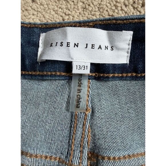 Risen flare jeans woman’s size 13 - Picture 6 of 7